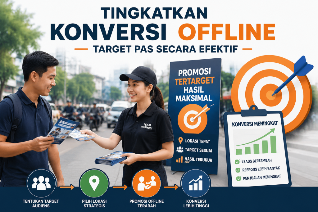 Jasa Distribusi Flyer jasa sebar brosur